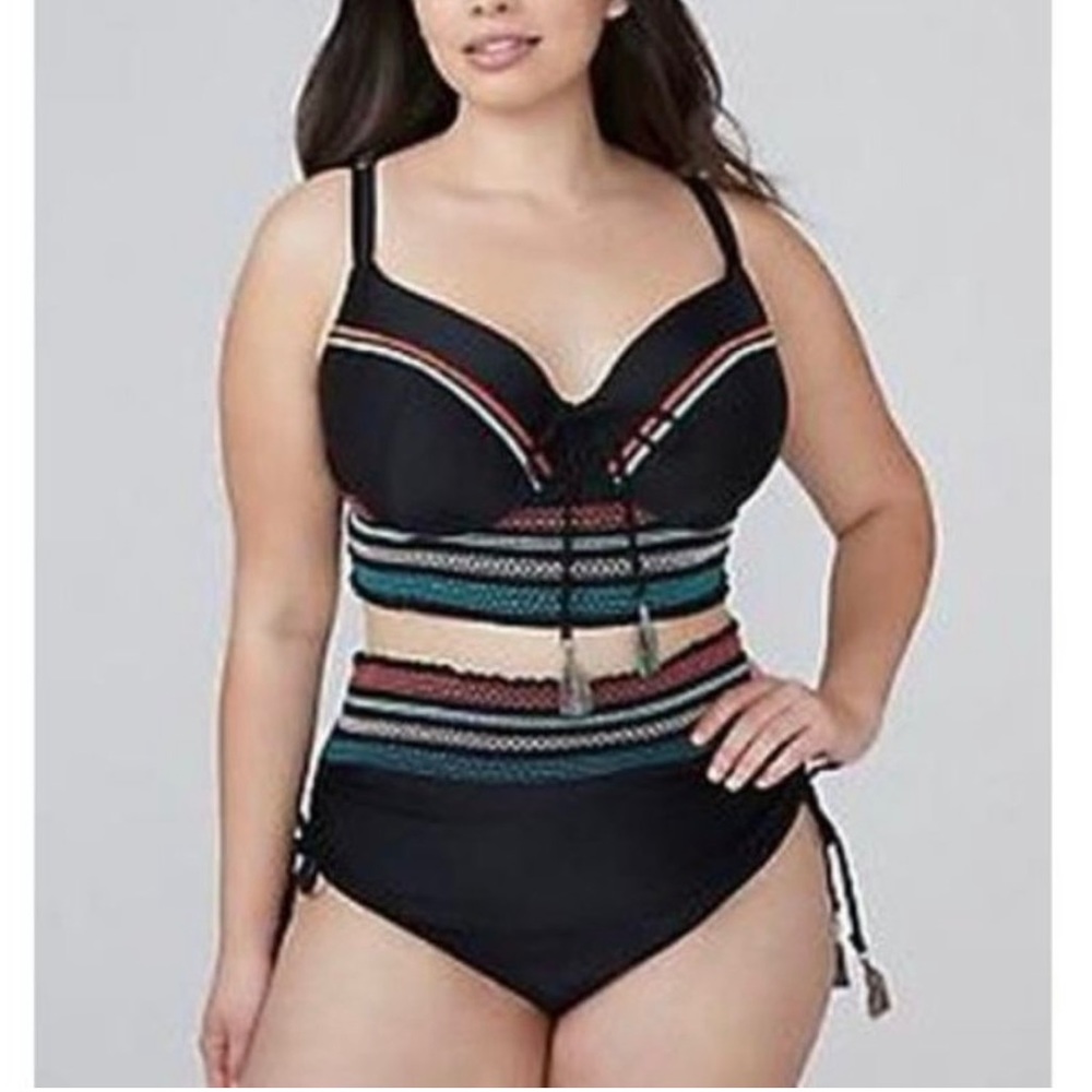 Lane Bryant High Waisted Bikini Bottoms